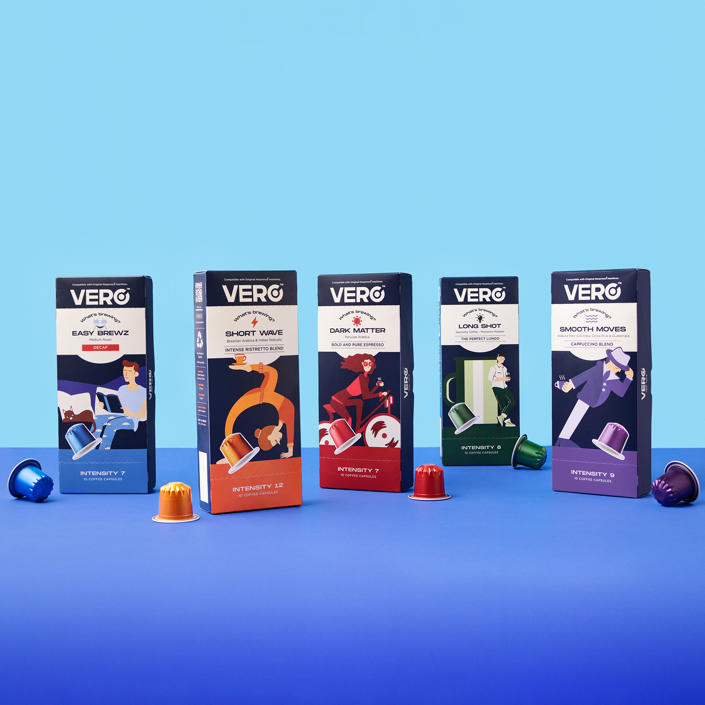 The Ultimate VERO Collection - 50 Coffee Capsules