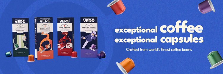 VERO Coffee - Nespresso® Compatible Coffee Capsules – Vero Coffee