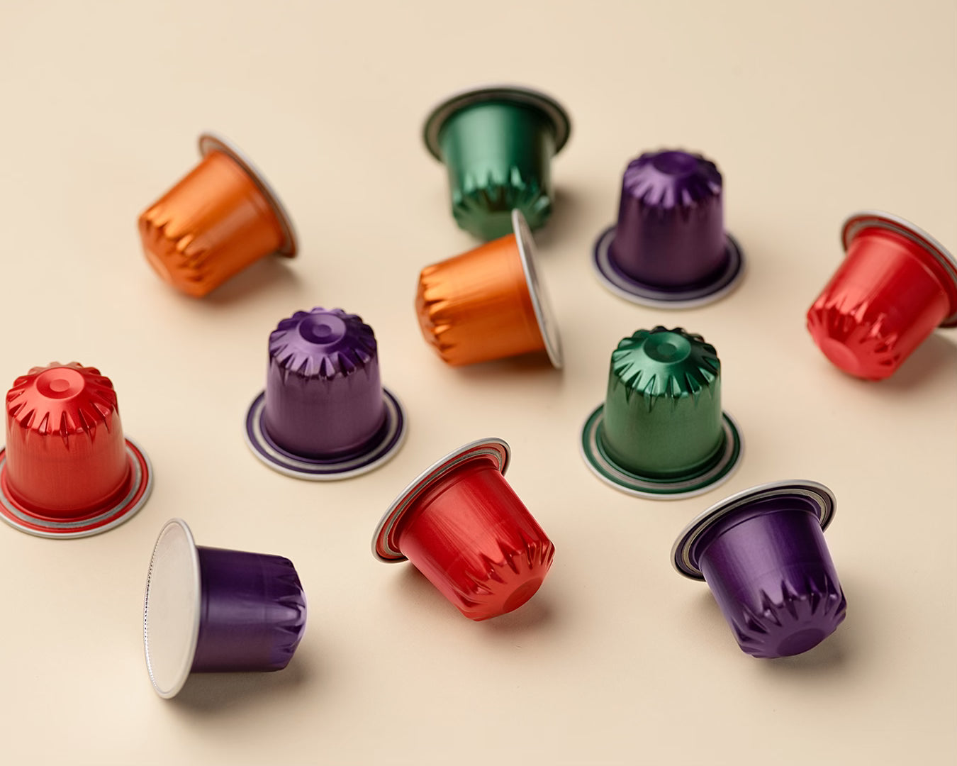 Recyclable nespresso coffee pods